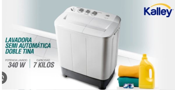 Lavadora de 7Kg K-LAVSA7B KALLEY